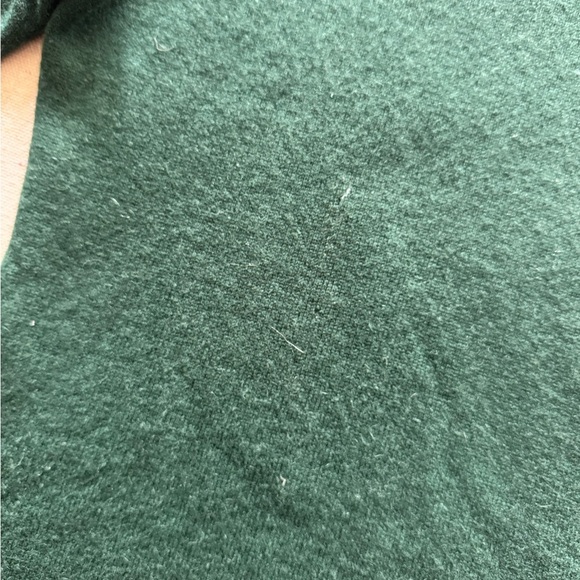 100% Cashmere Emerald Green Turtleneck Sweater - Picture 7 of 10
